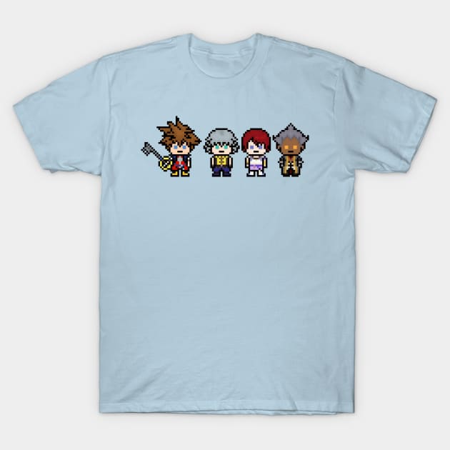 KH Cast T-Shirt by Tatsu_chan